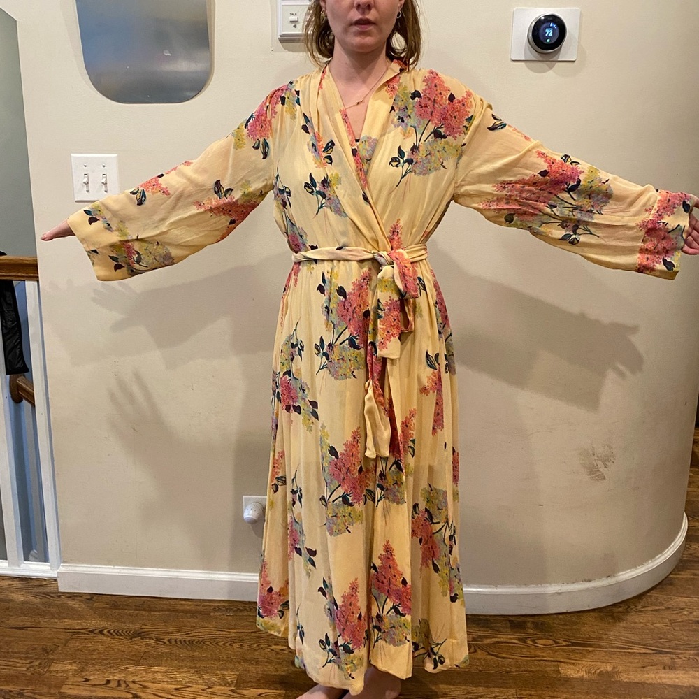 Floral TiMo wrap dress size XS